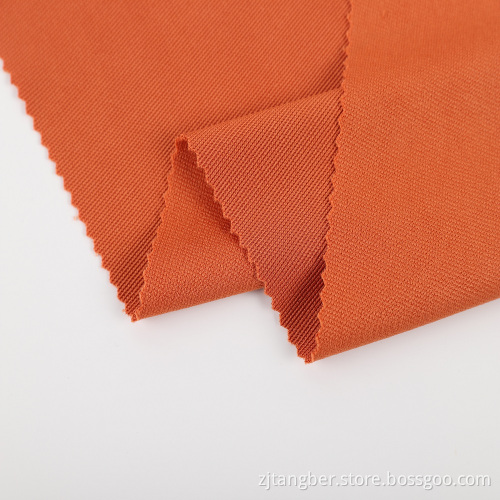 Tissu de sportswear côtelé en polyester Spandex